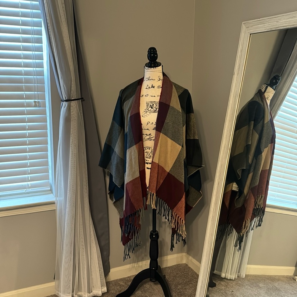 Plaid Shawl